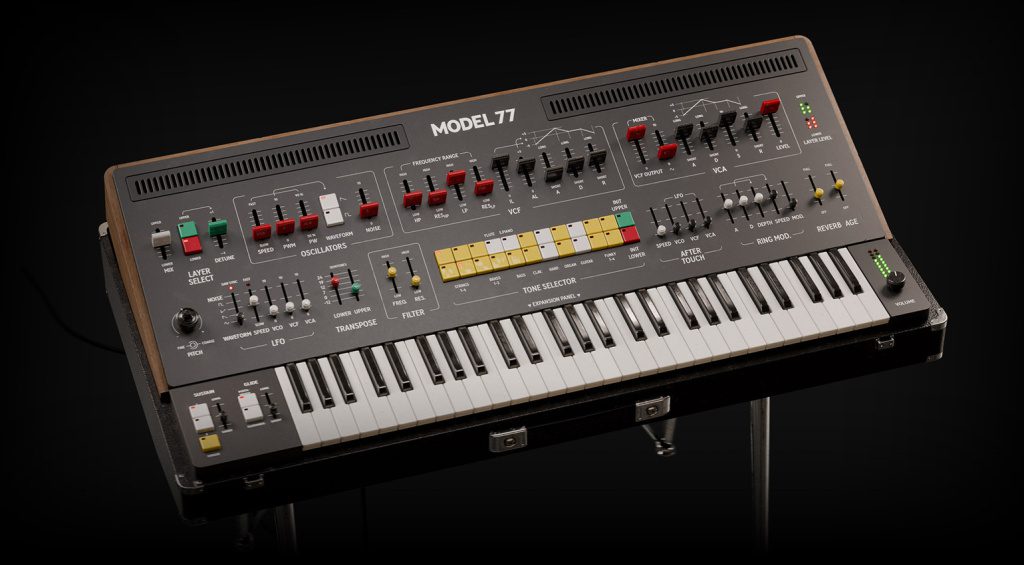 Softube Model 77 Dual Layer Synth render 2