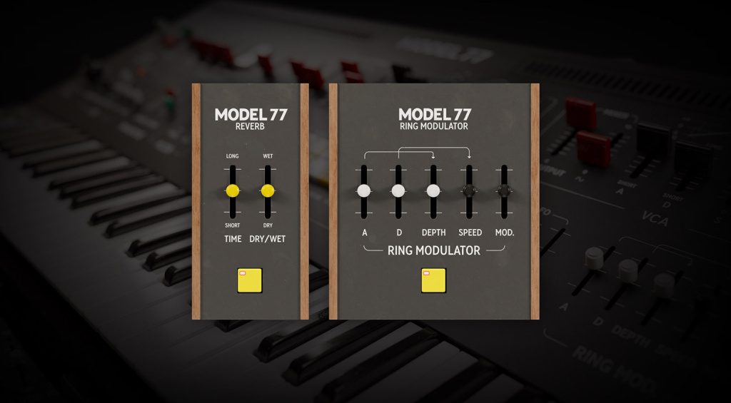 Softube Model 77 Dual Layer Synth Amp Room modules