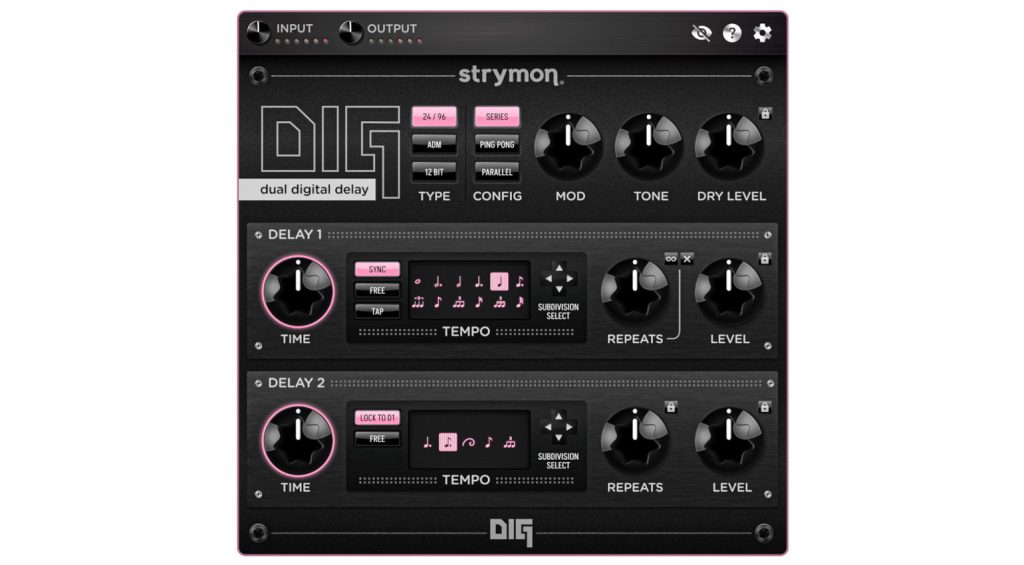 Strymon El Capistan and DIG Plugins: Strymon DIG Plugin