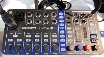 Zoom LiveTrak L-6: A Pocket-sized Digital Mixer