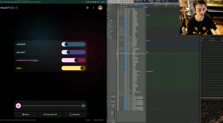 MusicFX DJ: Jacob Collier & Google's Musical Brainstorming AI