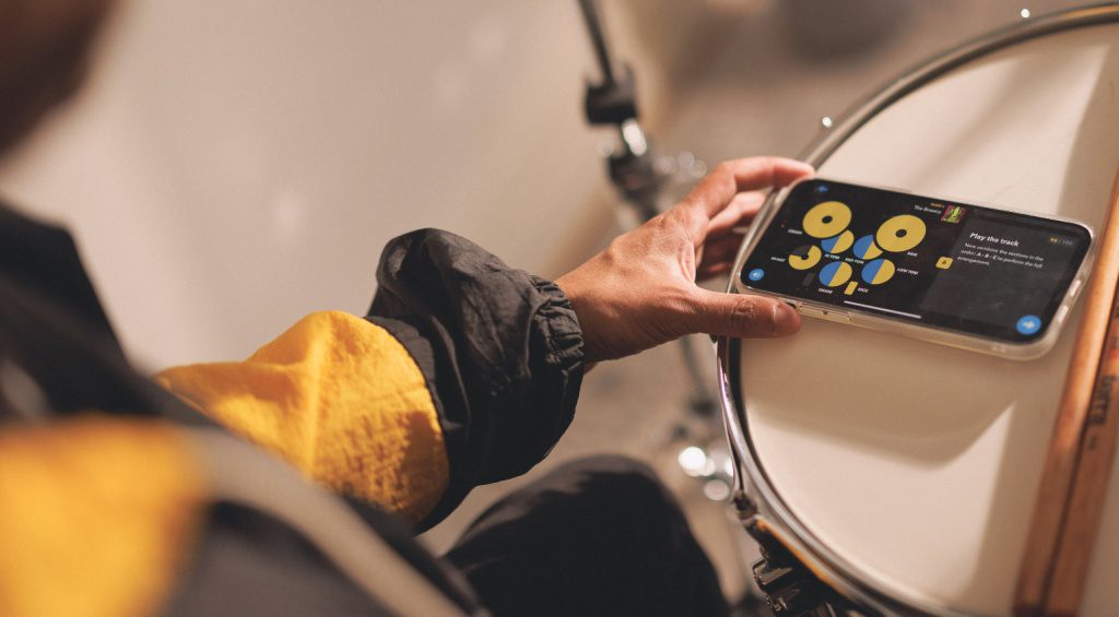 Calibrate the app for your drum kit