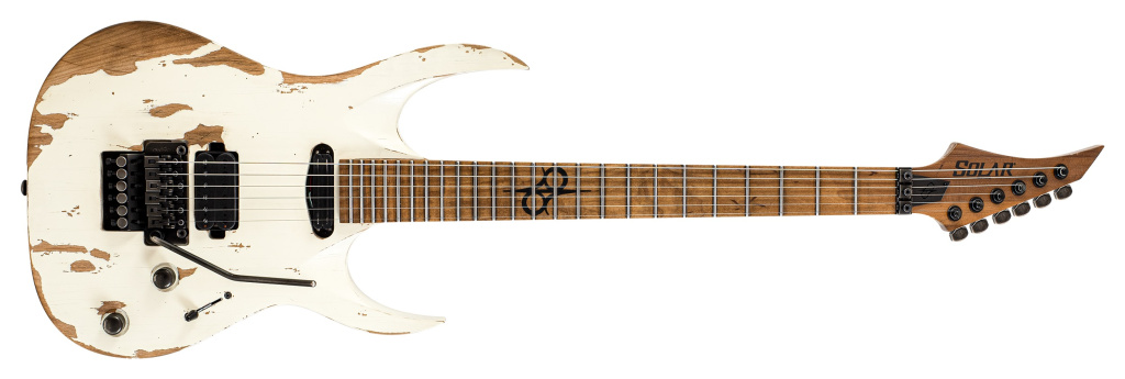 Solar Guitars RELIK Series White