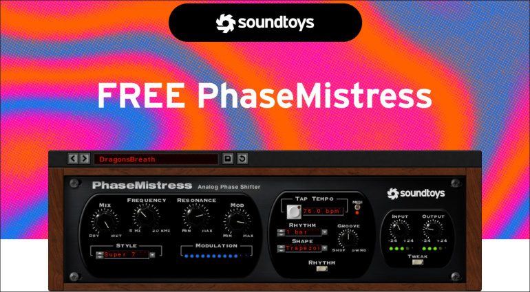 Soundtoys PhaseMistress: Free download for a limited time only!