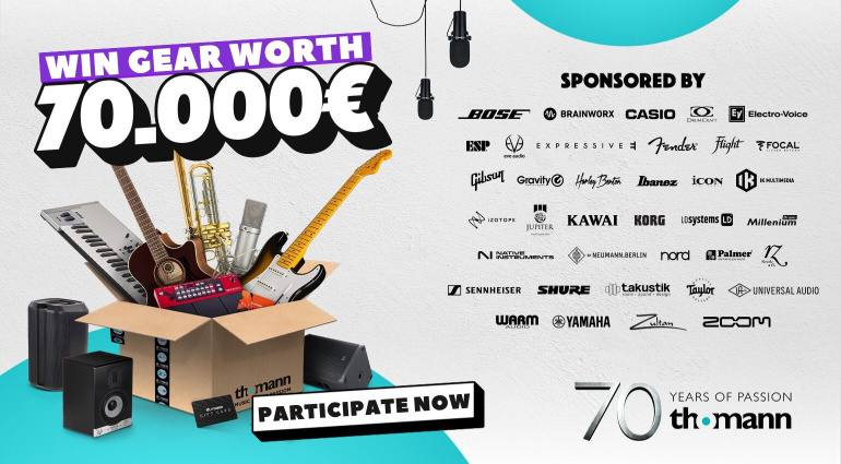 win instruments and more for €70,000!