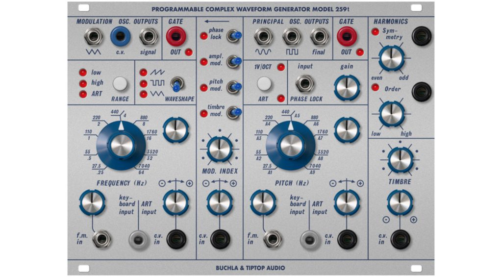 Tiptop Audio & Buchla 259t 1