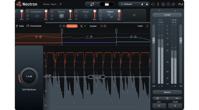 iZotope Neutron 5: Clipper