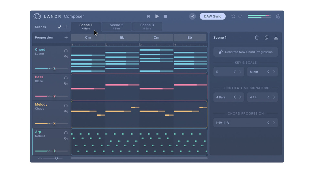 LANDR Composer