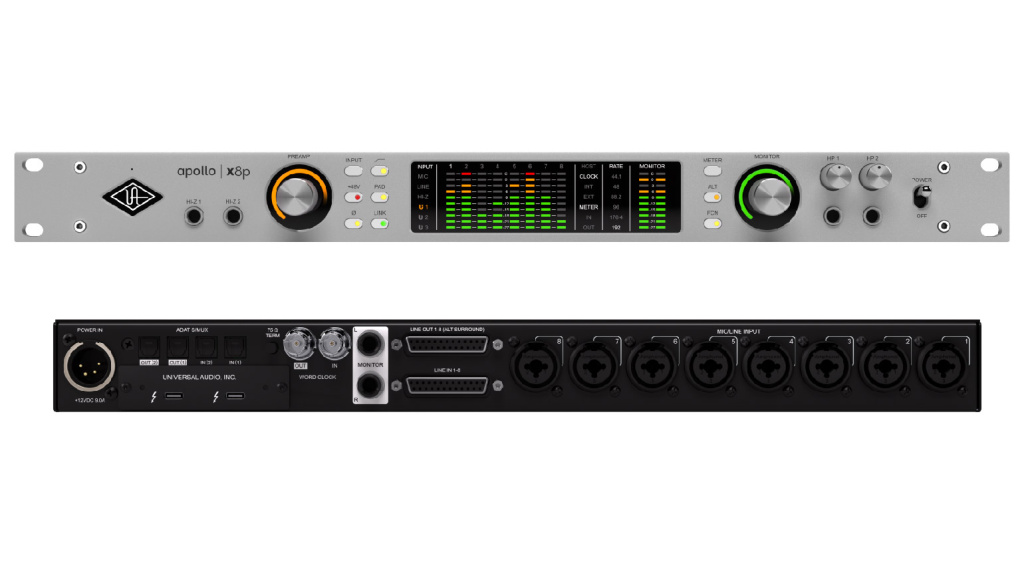 The Best Multichannel Audio Interfaces: Universal Audio Apollo x8p