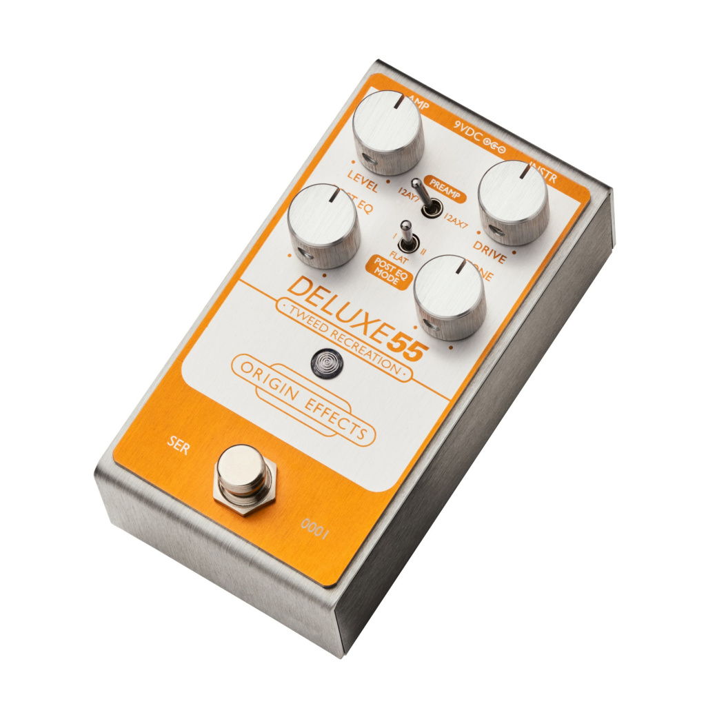 Origin Effects Deluxe55: sonido de amplificador Tweed