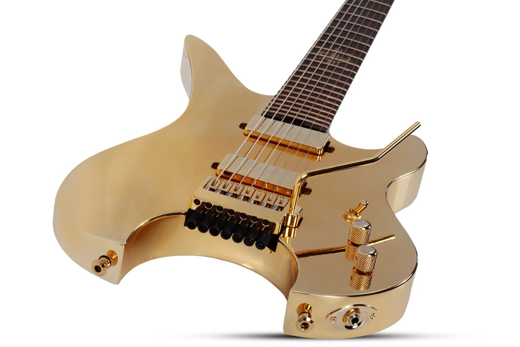 Synyster Gates Custom 7-TR Headless. Gold Exclusives