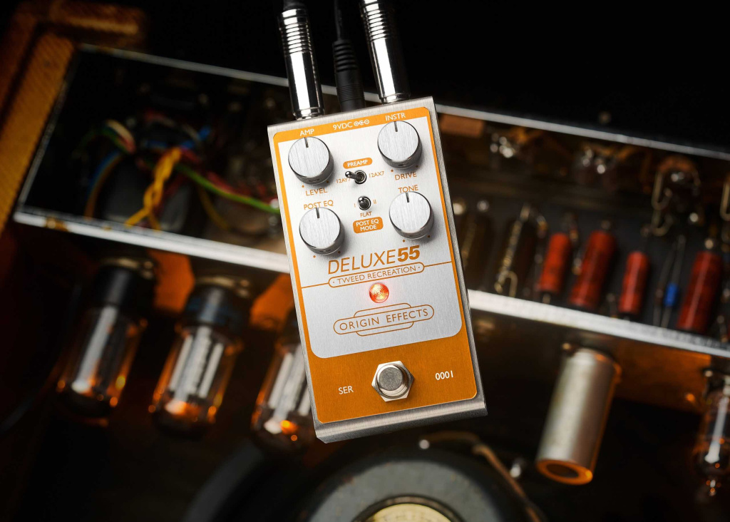 Origin Effects Deluxe55: sonido de amplificador Tweed