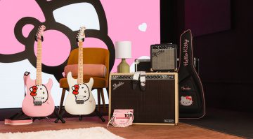 Fender Hello Kitty: Strats, Squiers, and a Fuzz for 50th Anniversary