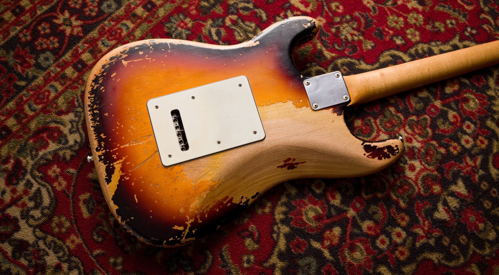 Fender John Frusciante Stratocaster back