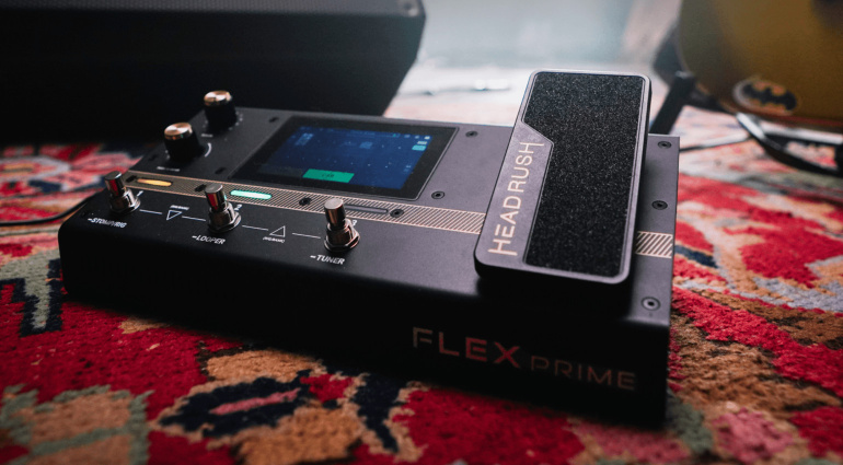 HeadRush Flex Prime: Small Multi-Effect brings the Power of the Big Guys