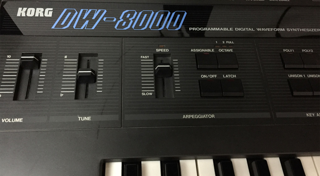 Korg DW-8000 1