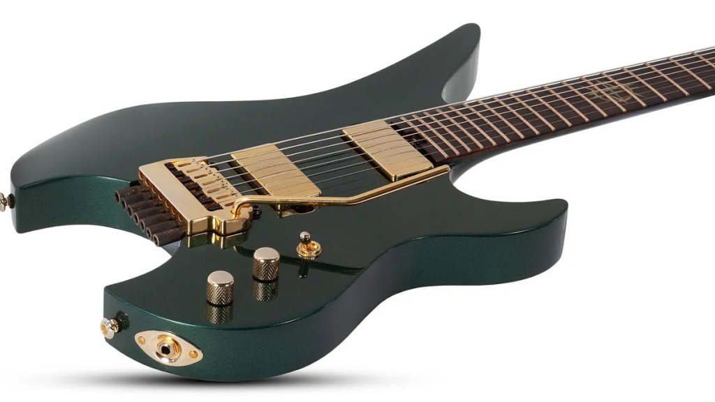 Synyster Gates Custom 7-TR Headless.Oak Green Metallic.01 Oak Green Metallic