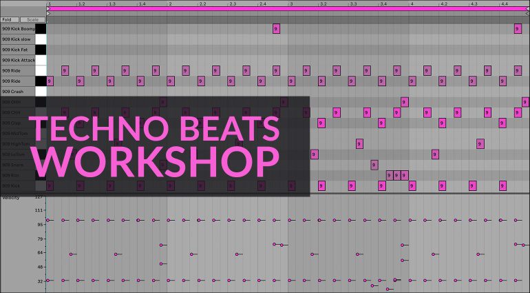 Techno Beats in Ableton Live - made easy!