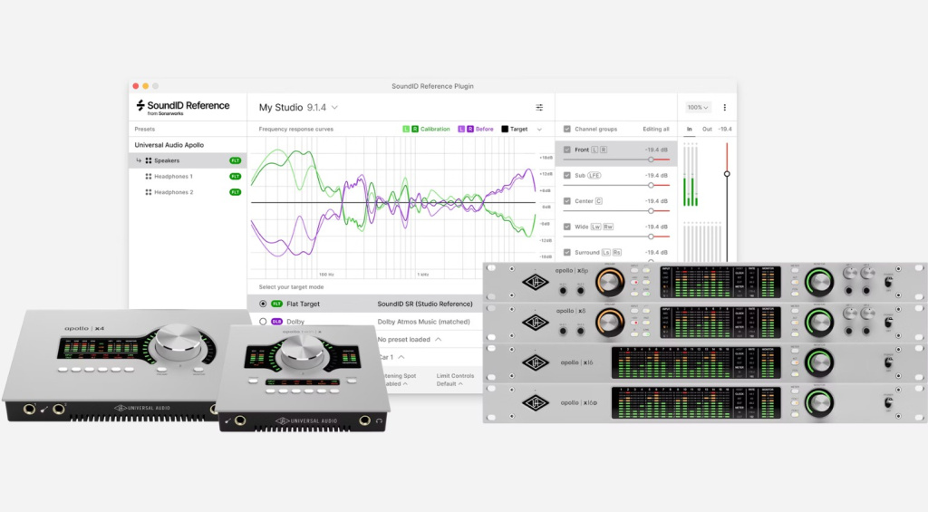 Universal Audio Apollo x8 Gen 2 & Sonarworks SoundID