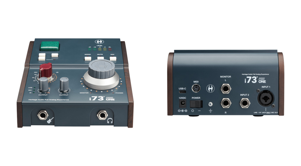 The Best Audio Interfaces of 2024: Heritage Audio i73 Pro One