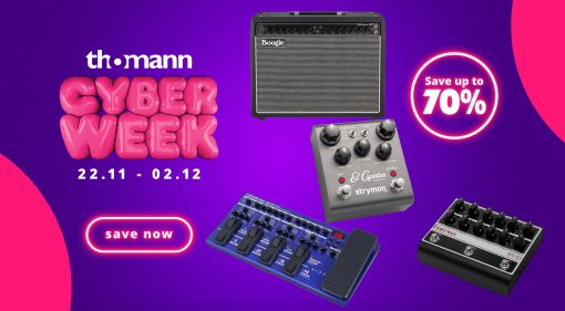 Deals on Guitar Pedals and Amps at Thomann Cyberweek 2024