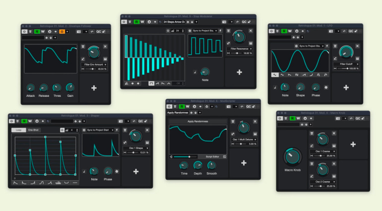 Steinberg Cubase 14: Modulators