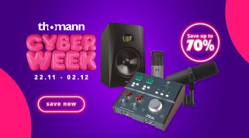 Best Studio Deals for Thomann Cyberweek 2024