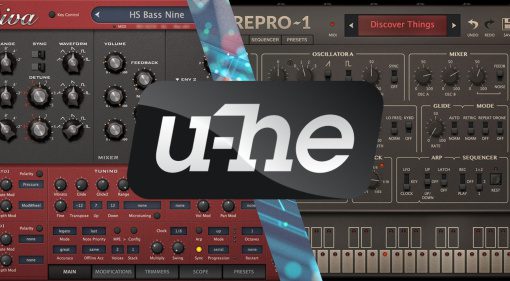 u-he Synthesizer Deals With up to 20% Off!