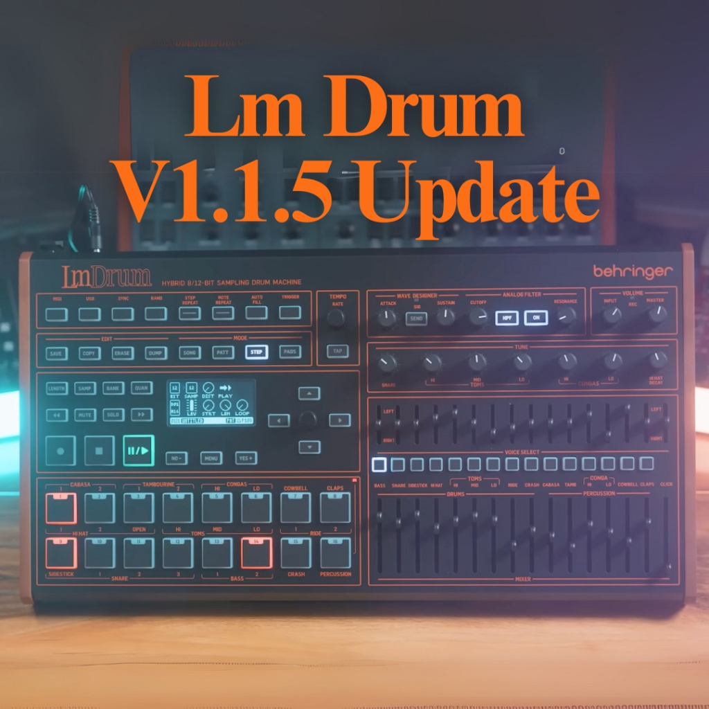 Behringer LM Drum Update