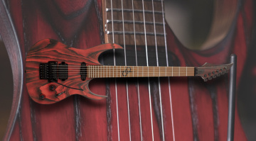 Solar Guitars Ignites with Upgraded Pyro Rojo