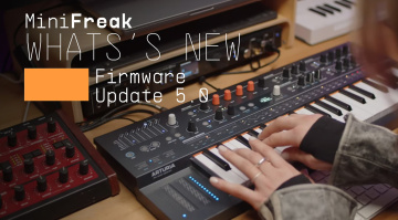 Arturia MiniFreak v5.0 Update