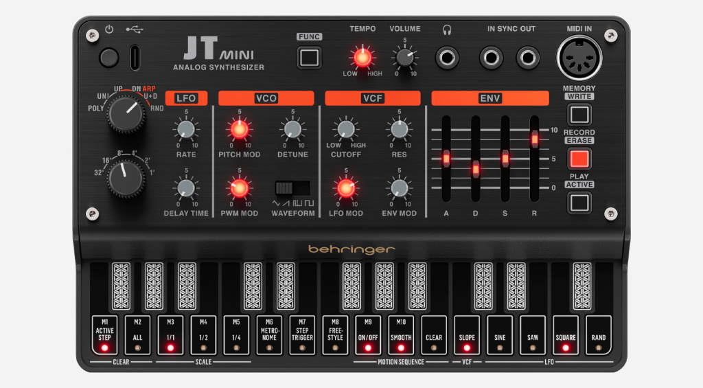 Behringer JT Mini top