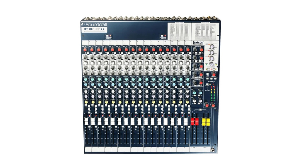 SSL SiX Alternatives: Soundcraft EFX16 II
