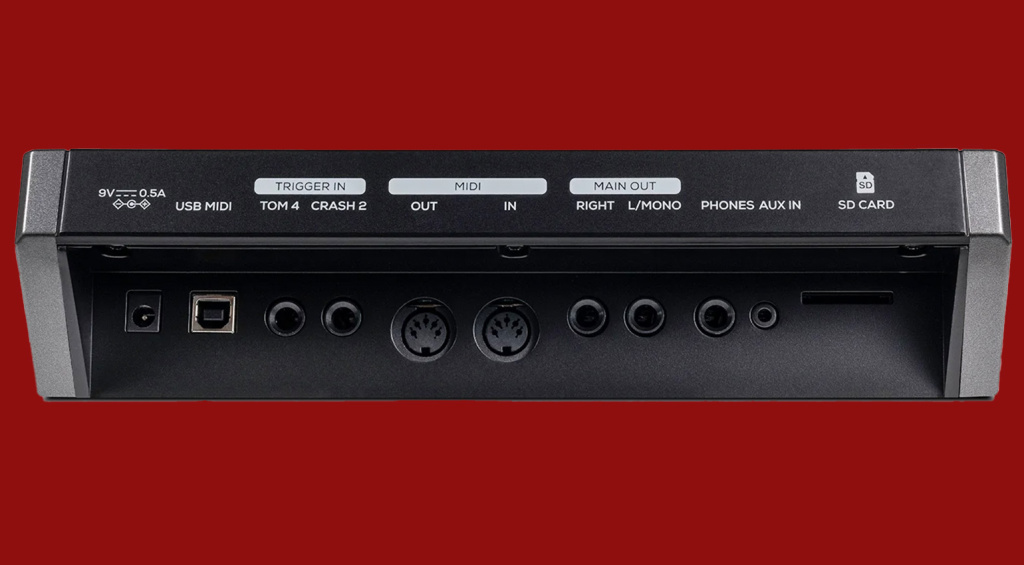 Alesis Crimson III Module Rear