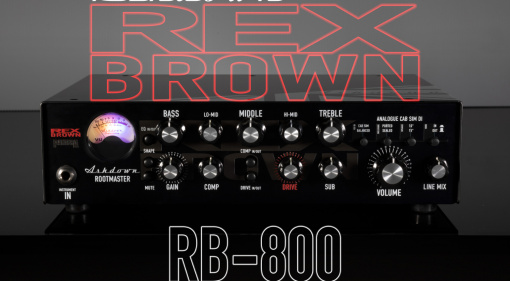 Ashdown RB-800: Bass Head Pantera's Rex Brown!