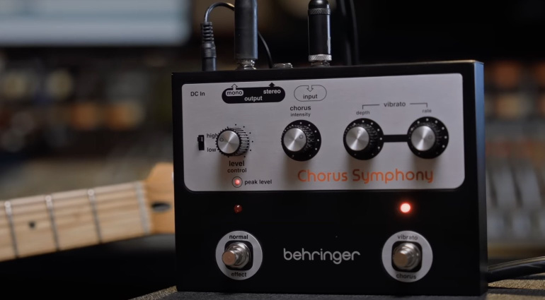 Behringer unleashes Chorus Symphony Based on Famous 70s Pedal