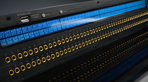 Meet the new Black Lion Audio PBR LIT Patchbays with LED Displays