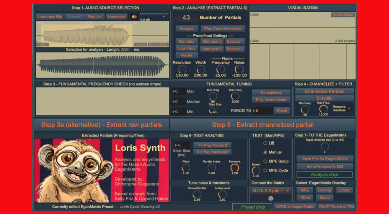 Christophe Duquesne Loris Synth teaser