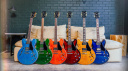 Gibson ES-335 Custom Color: Colorful Semi-Hollows