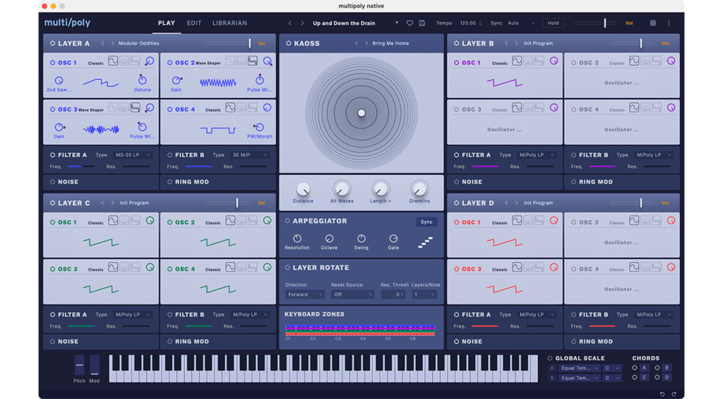 Korg multi/poly native 1