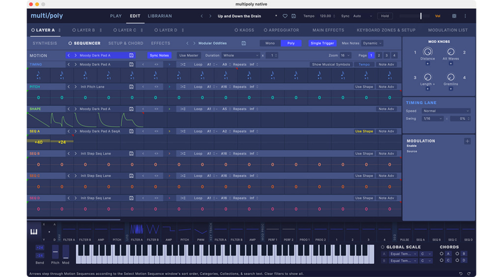 Korg multi/poly native 5