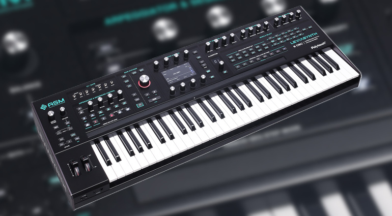 ASM Leviasynth Keyboard