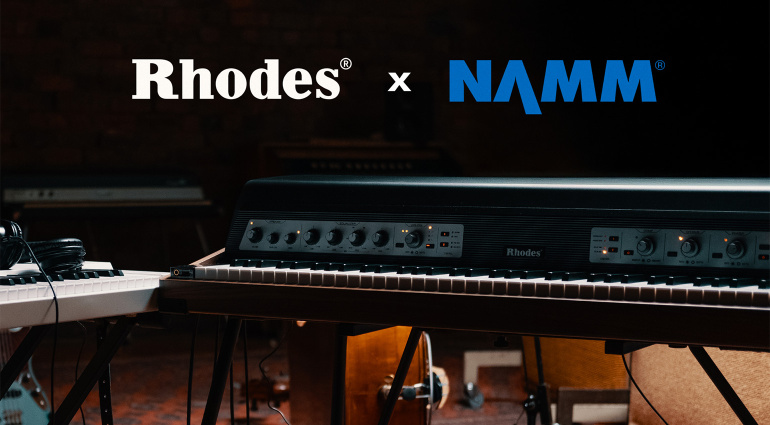 Rhodes MIDI MK8 Piano NAMM