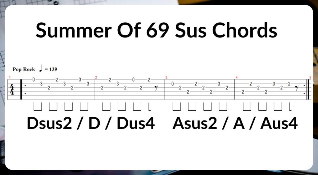 Guitar Sus Chords 