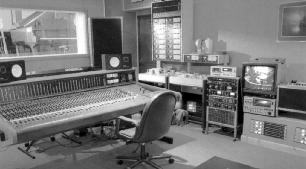 Tittenhurst Park studio of Ringo Starr, drummer of the Beatles