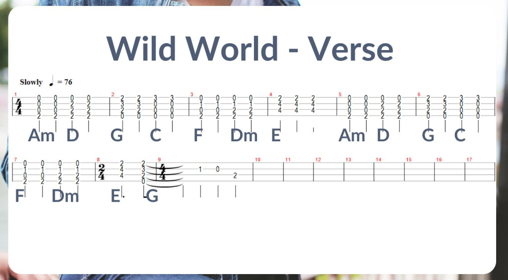 Ukulele Skills Wild World 