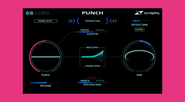 PUNCH: A new take on dynamics with Zynaptiq's perfect transient shaper!