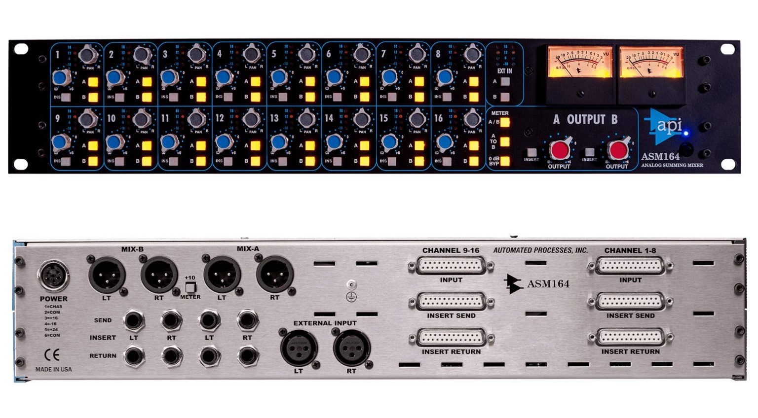 API ASM164: High-end Summing with the American Console Sound - gearnews.com