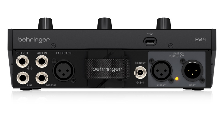 Behringer P24 Rear Panel