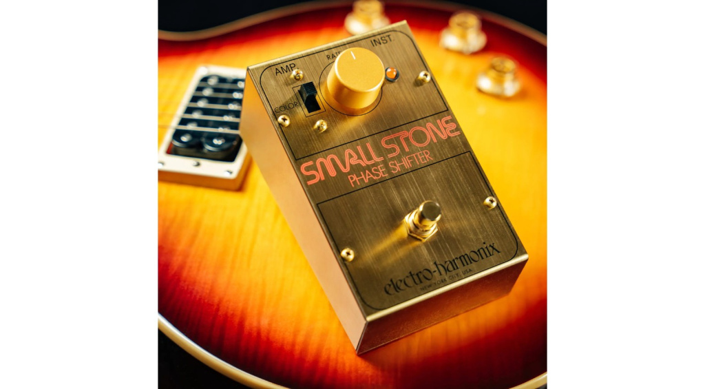 electro-harmonix Golden Small Stone - the legendary phaser